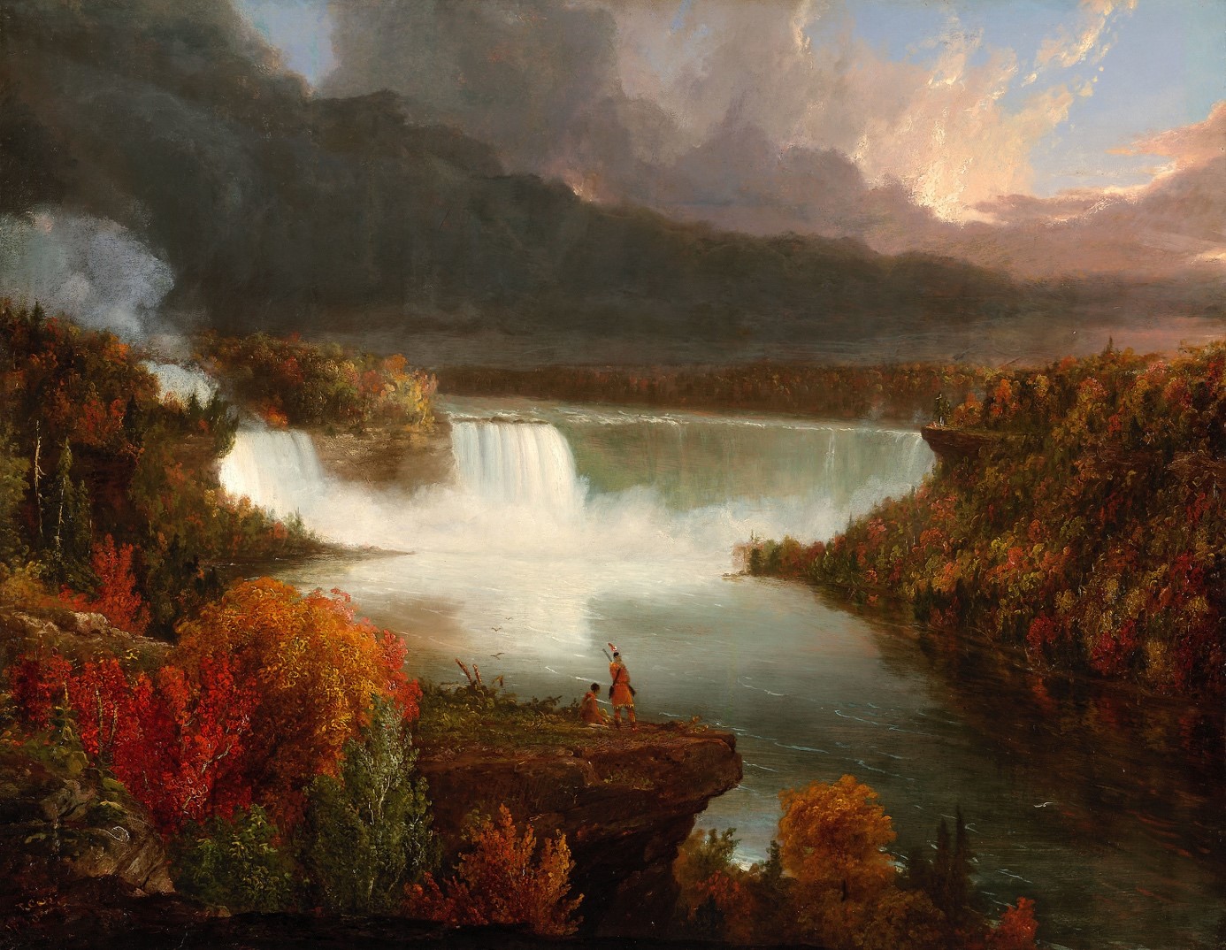 Thomas Cole, Distant_View_of_Niagara_Falls_1830, Public domain, via Wikimedia Commons