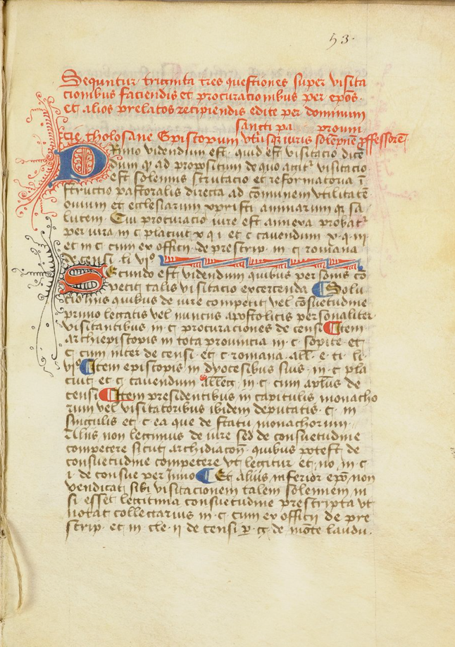 Manuscrit du De cultu vinee, Paris, BnF, lat. 3646