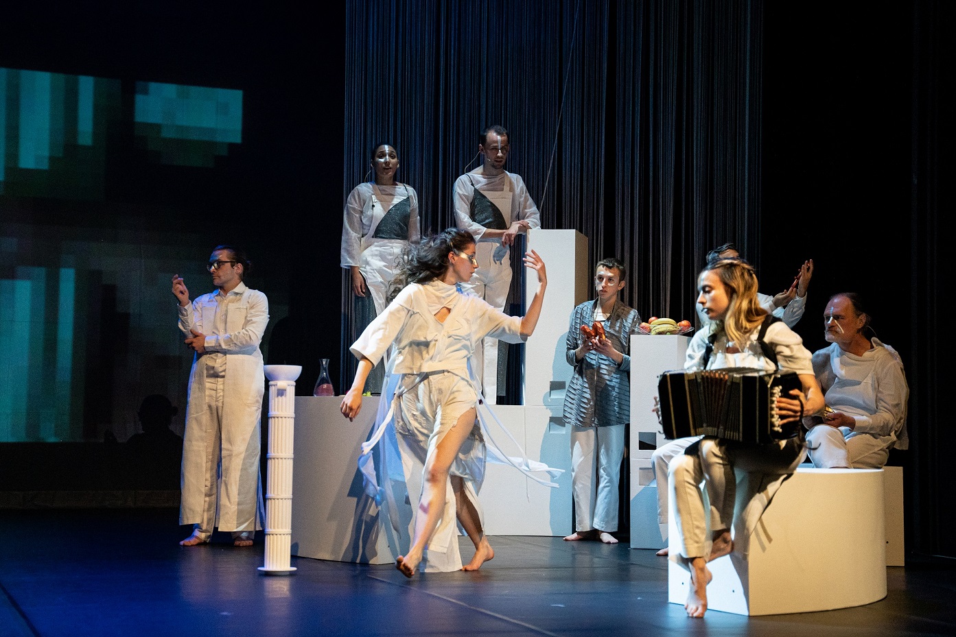 Demian Rudel Rey, opéra de chambre Qu’est-ce que l’amour?, 2022, photo Julie Cherki