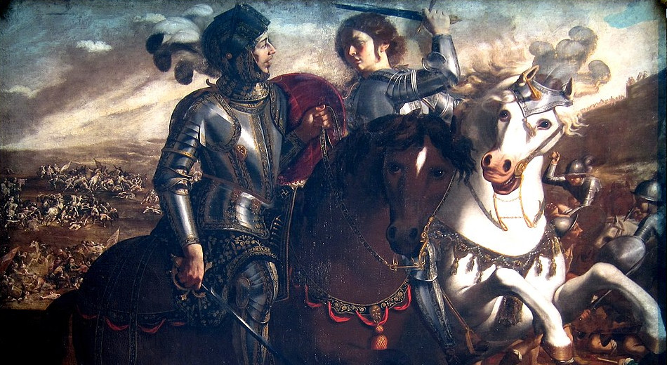 Tancrède affronte Clorinde, Paolo Domenico Finoglia
Wikimedia Commons